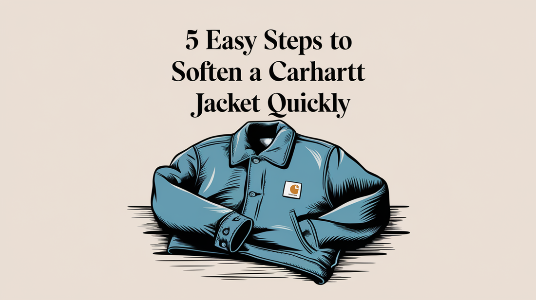5 Easy Steps to Soften a Carhartt Jacket Quickly - Absanoh Pakistan