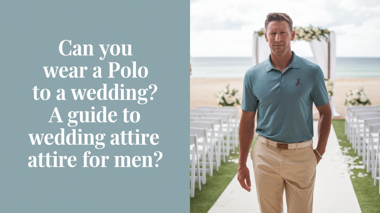 Can You Wear a Polo To a Wedding a Guide To Wedding Attire For Men? - Absanoh Pakistan