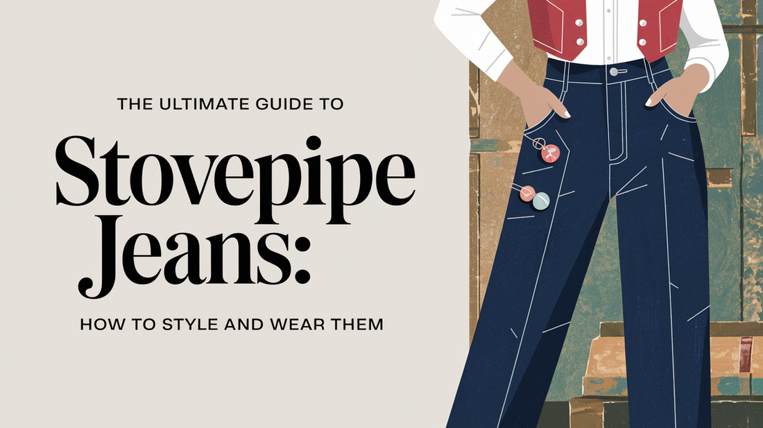 The Ultimate Guide to Stovepipe Jeans How to Style and Wear Them -  Absanoh Pakistan
