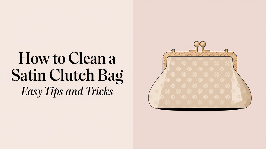 How to Clean a Satin Clutch Bag Easy Tips and Tricks - Absanoh Pakistan