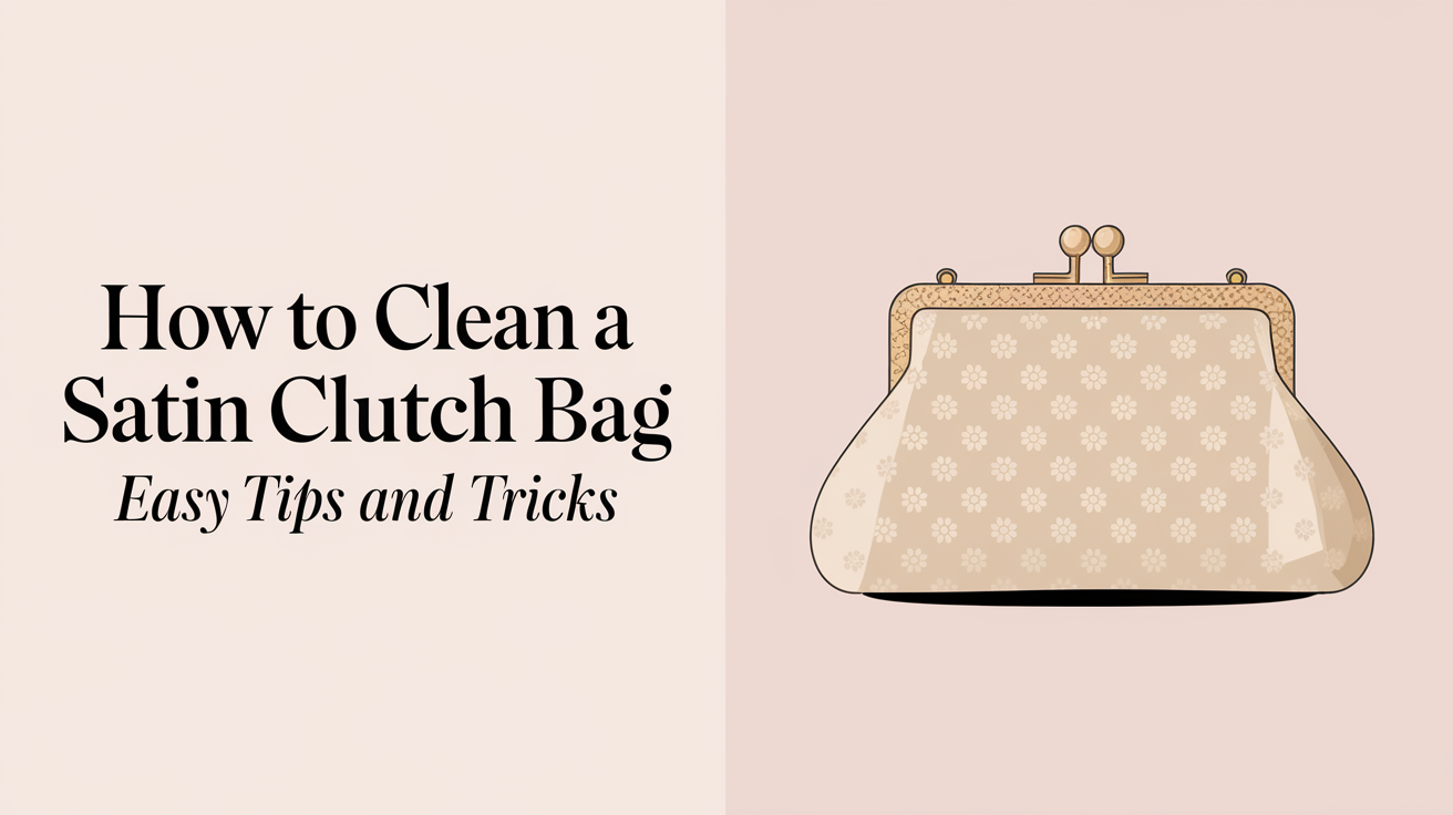 How to Clean a Satin Clutch Bag Easy Tips and Tricks - Absanoh Pakistan
