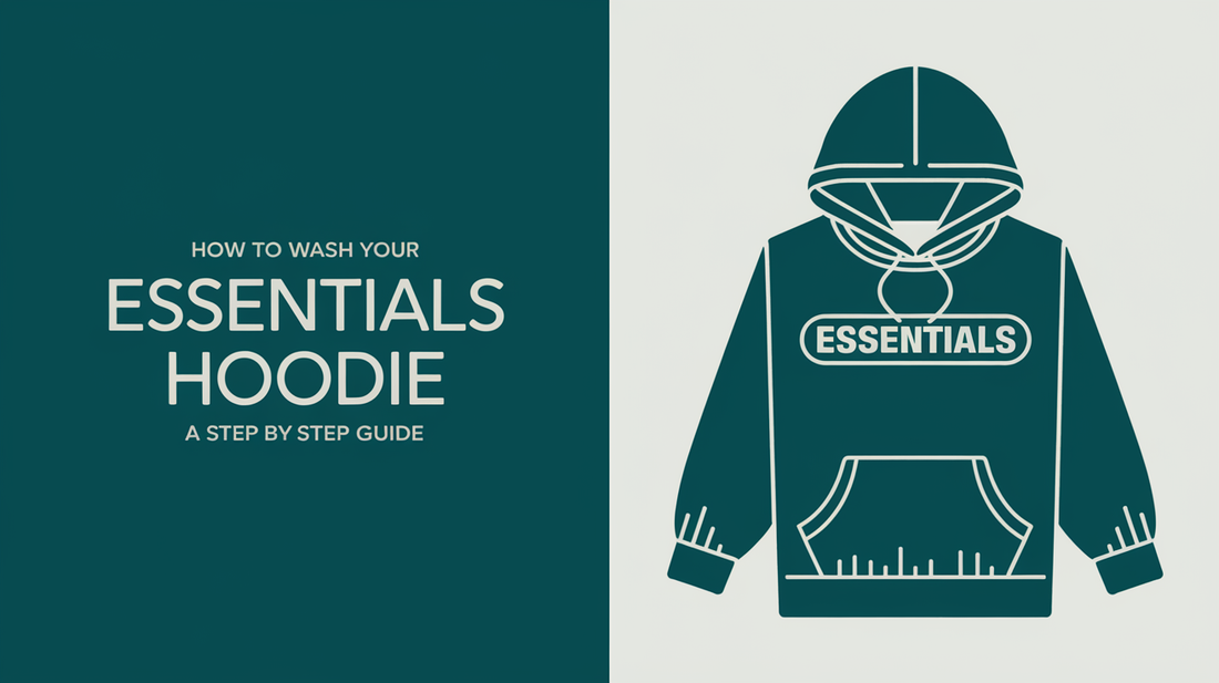 How To Wash Your Essentials Hoodie a Step by Step Guide  - Absanoh Pakistan
