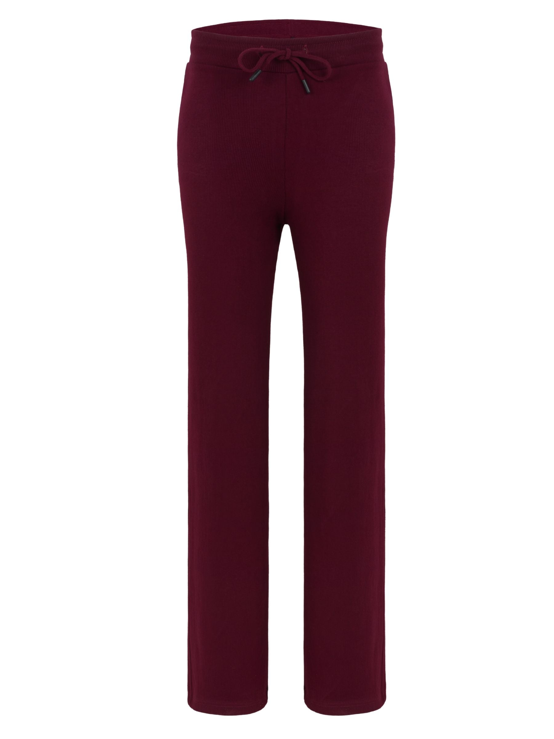 Rib Knit Cardigan & Pants Set - Cozy Ribbed Loungewear 2Pc Set with Button Front