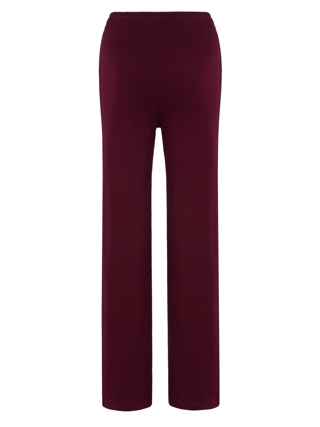 Rib Knit Cardigan & Pants Set - Cozy Ribbed Loungewear 2Pc Set with Button Front