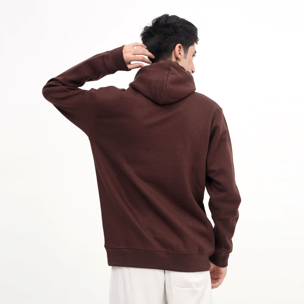 Men’s Brown Winter Hoodie – Hello Winter