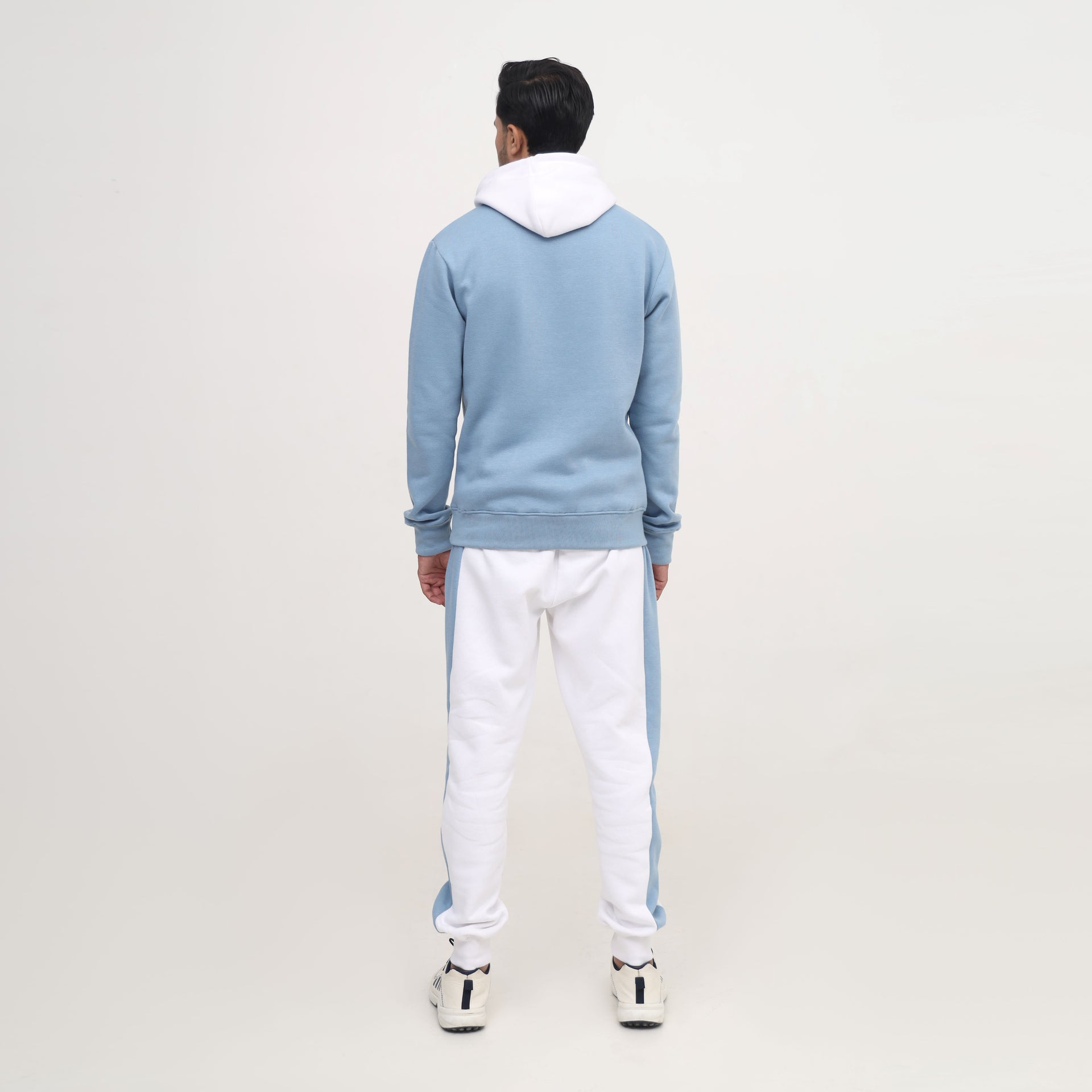 Men’s Light Blue & White Tracksuit