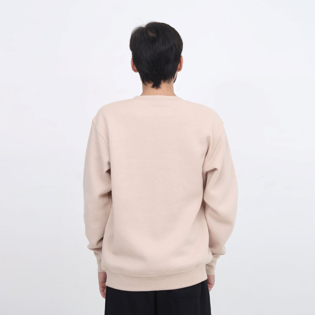 Pink Winter Graphic Men Sweatshirt