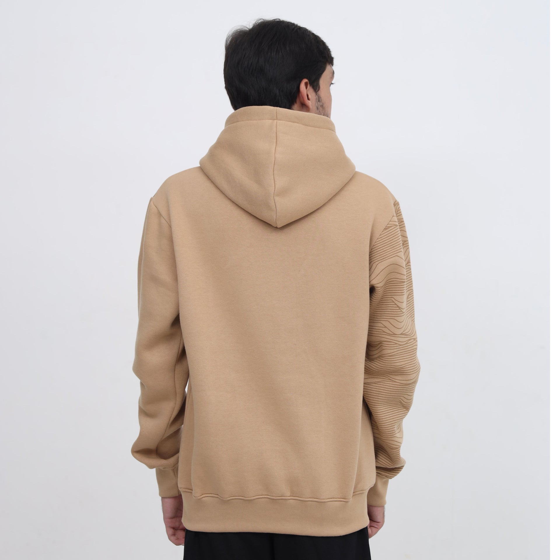 Stylish Beige Hoodie for Men