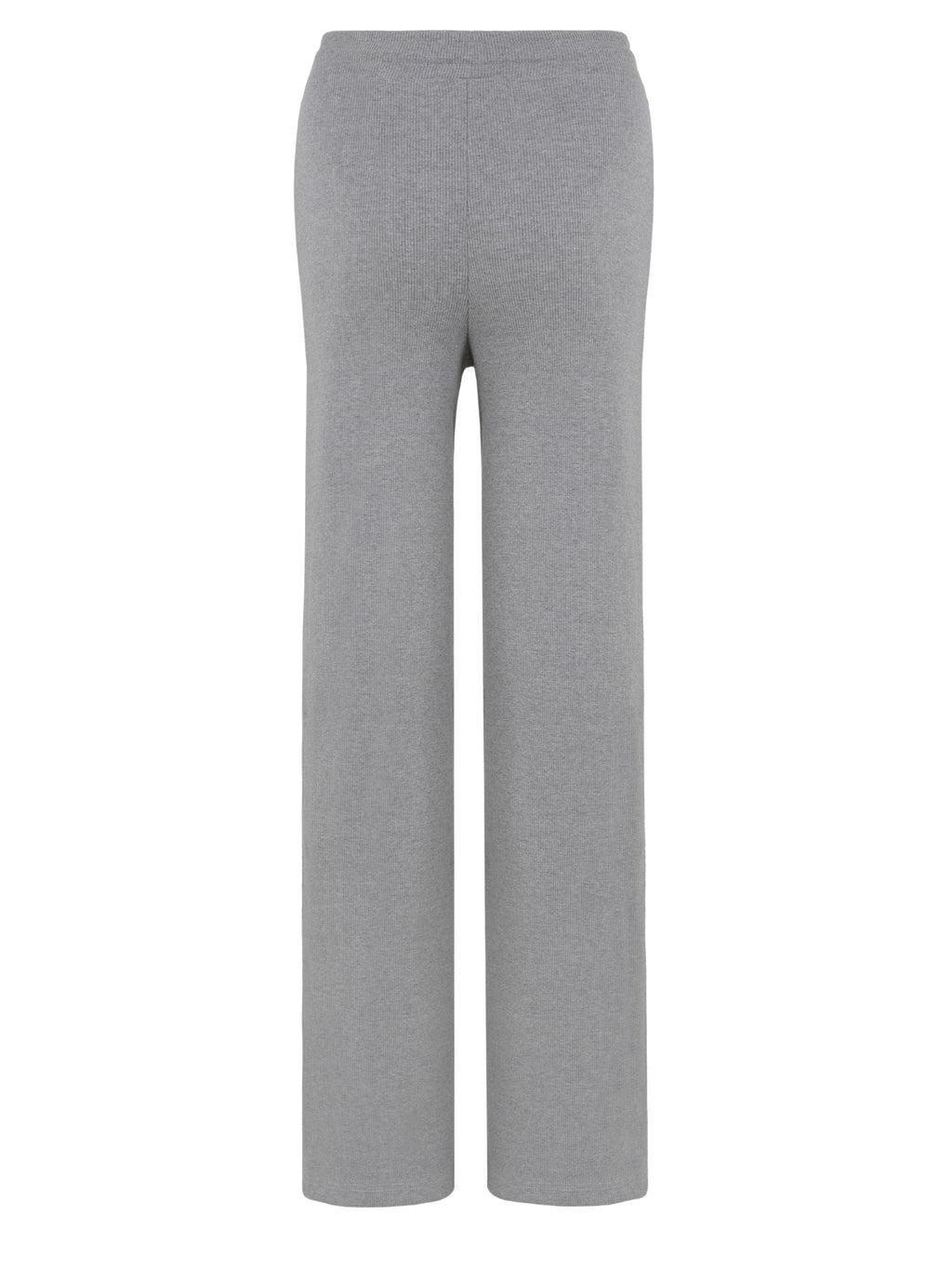 Rib Knit Cardigan & Pants Set - Cozy Ribbed Loungewear 2Pc Set with Button Front