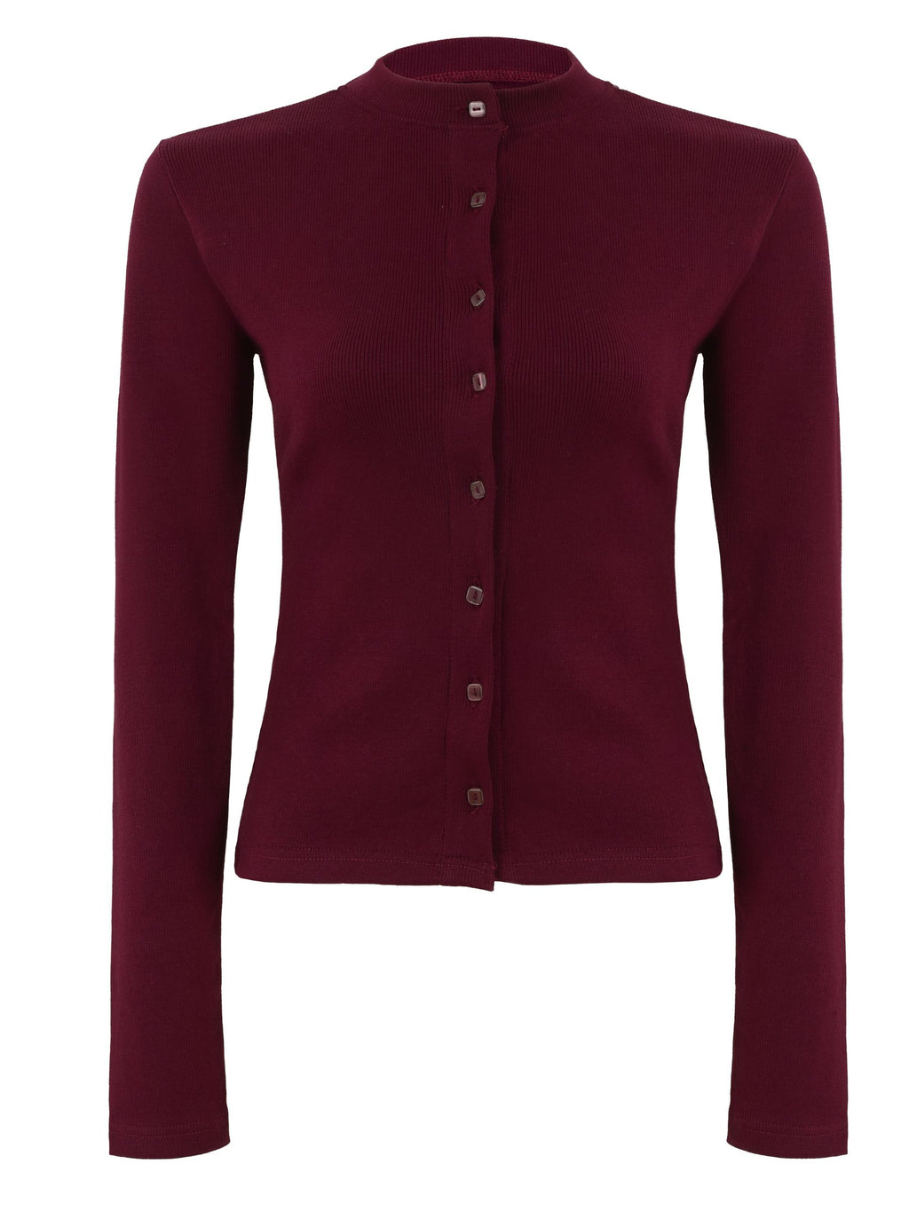 Rib Knit Cardigan & Pants Set - Cozy Ribbed Loungewear 2Pc Set with Button Front