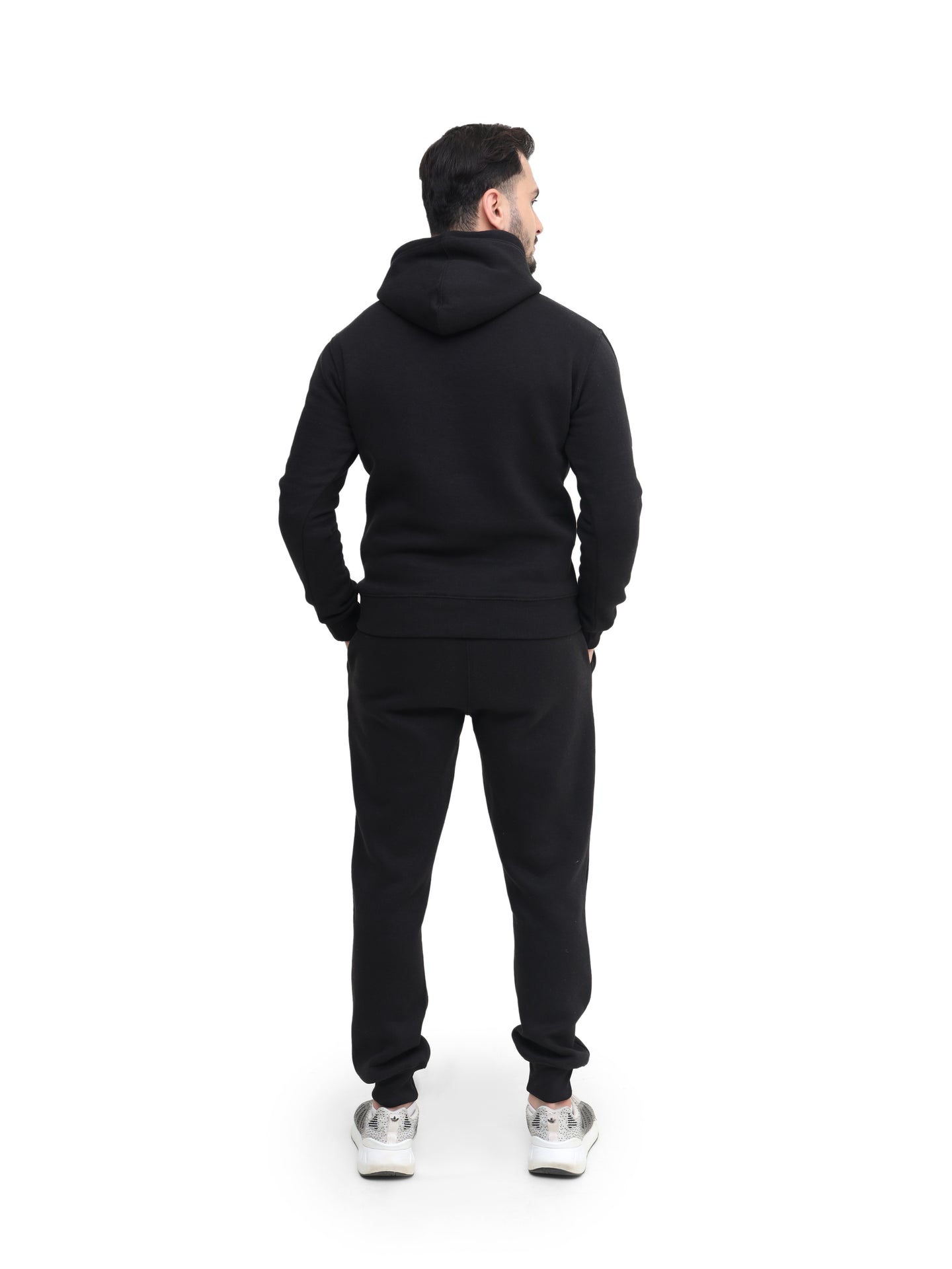Mens Tracksuit Set, Fleece Pullover Hoodie and Jogger 2Pc Set