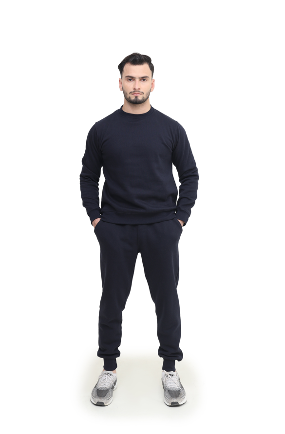Mens Plain Tracksuits Fleece Pullover Sweatshirts for Men UK