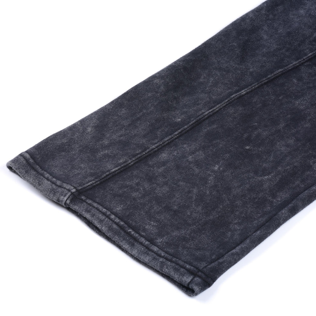 Women Acid Wash Crop Top Zip Tracksuit Straight Leg Joggers - Stylish Female Jacket